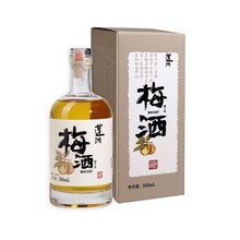 莲洲威士忌梅酒500ml日式洋酒微醺果酒烈酒梅子酒青梅酒礼盒
