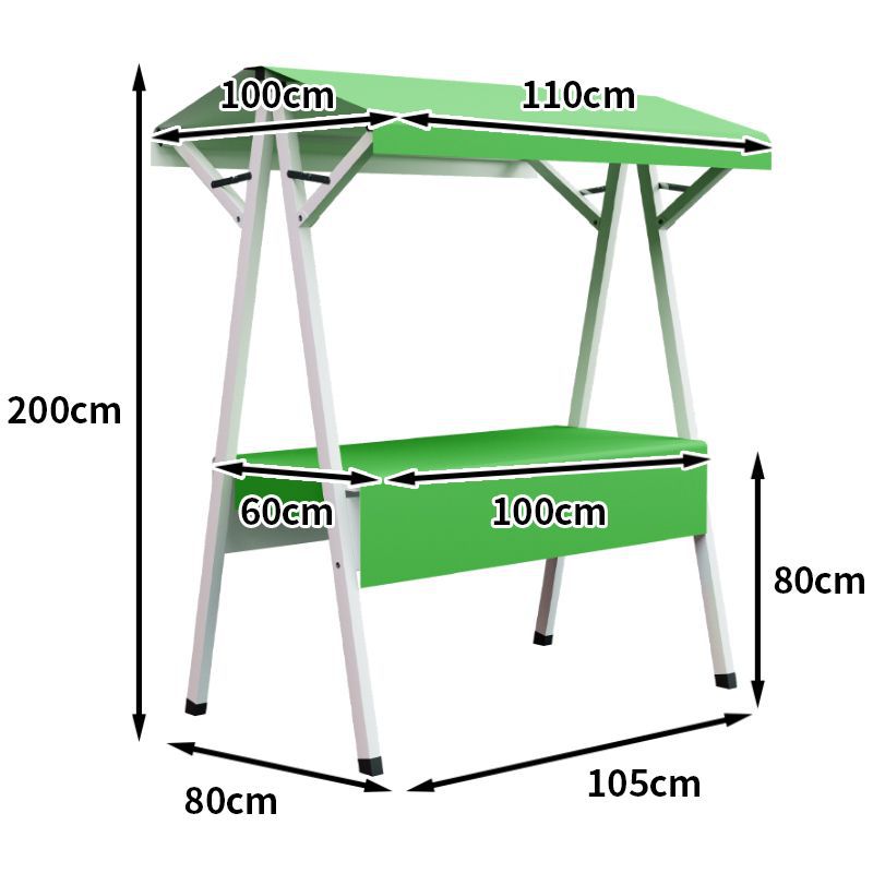 1.1m (기본모델) (무료 식탁보) - 솔리드 그린 (봄의 숨결)