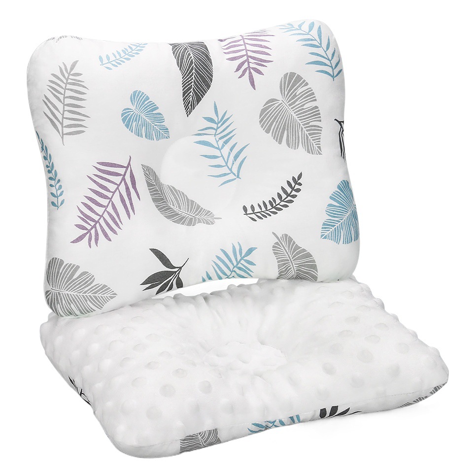 Todo-Algodón bebé almohada bebé durmiendo anti-Desviación cabeza tipo de corrección bebé que forma la almohada Transfronteriza Popular almohada bebé