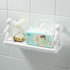 Creative Japanese hole-free cute mini shelf, multi-functional kitchen bathroom organization rack wholesale