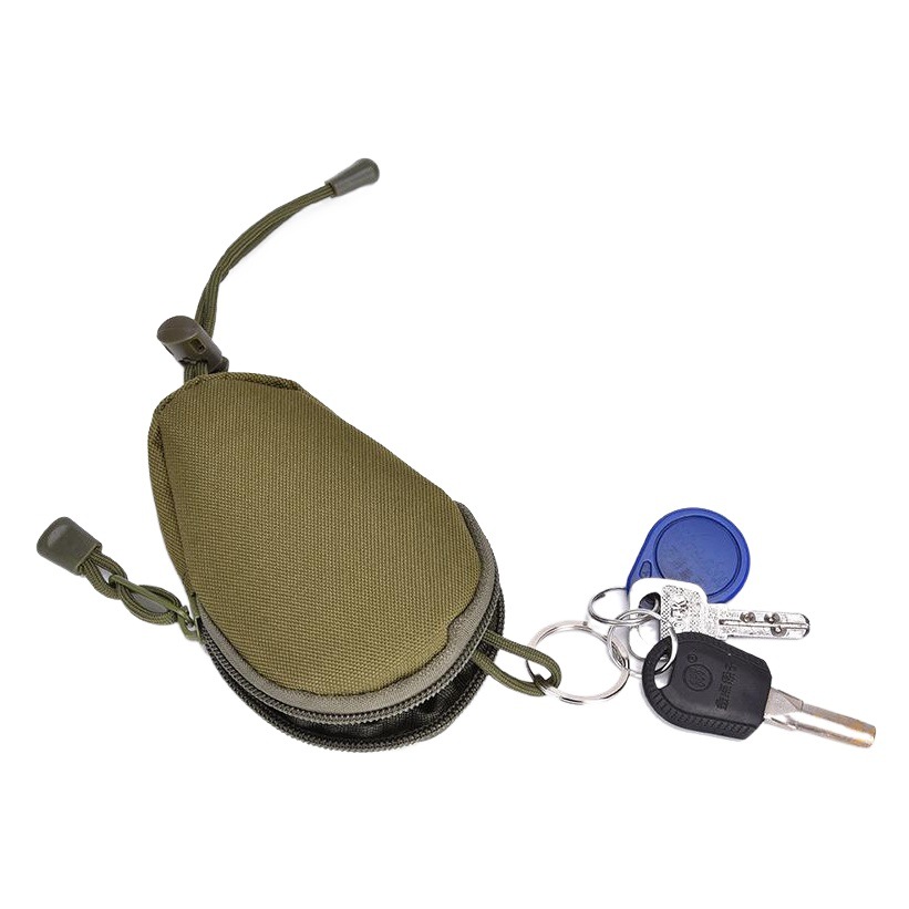 Outdoor Military Enthusiasts' Tactical Retractable Wallet, Portable Bag, Gadget Commuting Equipment Bag, Anti-Theft Key Bag, Breathable