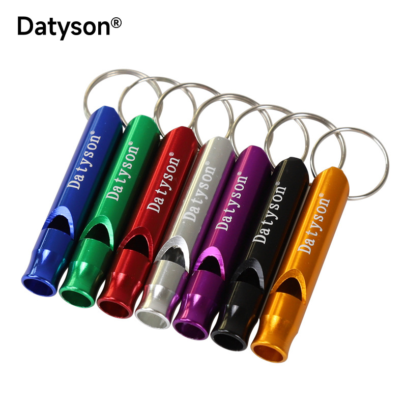 Datyson all-metal whistle, aluminum alloy whistle, life-saving whistle, high-frequency whistle for outdoor survival, model 3Z0010B