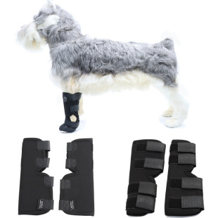 Source manufacturers pet supplies dog knee pads pet surgery recovery protection joint Velcro dog leg cover