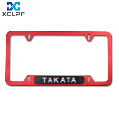 American-Style Aluminum Alloy Color License: License plate holder/license plate holder