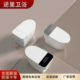 工程款智能马桶全自动清洗一体式家用坐便器电动无水压限制马桶