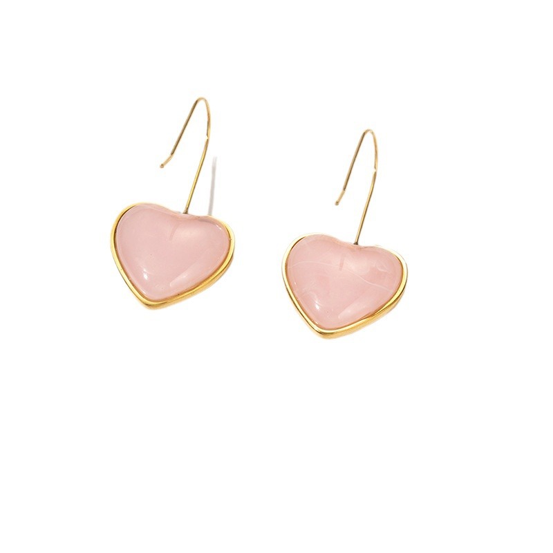 Cute elegant universal sophisticated earrings with zircon