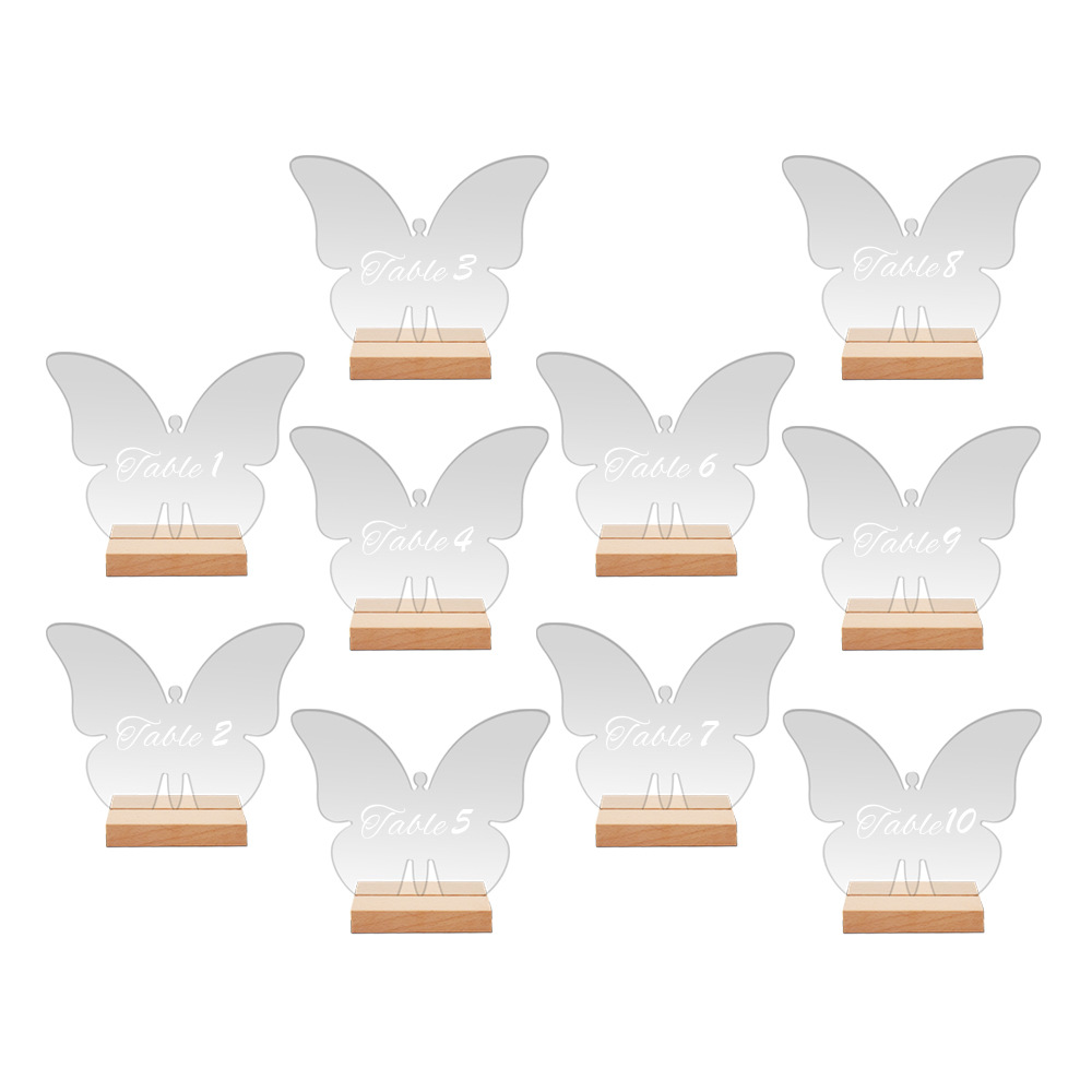 Retro Butterfly Arylic Base Ornaments Artificial Decorations display picture 7