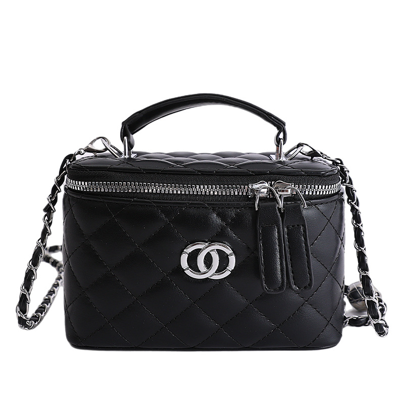 Bolso de venta caliente coreano pequeño Zhongling caja de mano bolso pequeño nuevo estilo de alta calidad humedad moda cadena mochila