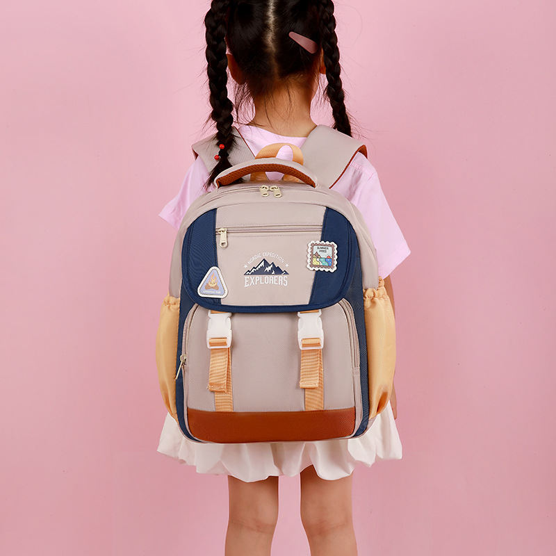 Mochila escolar de niñas, bolsas de dopamina para niños, mochila de moda de moda de gran capacidad, mochila de 1 - 6 grados