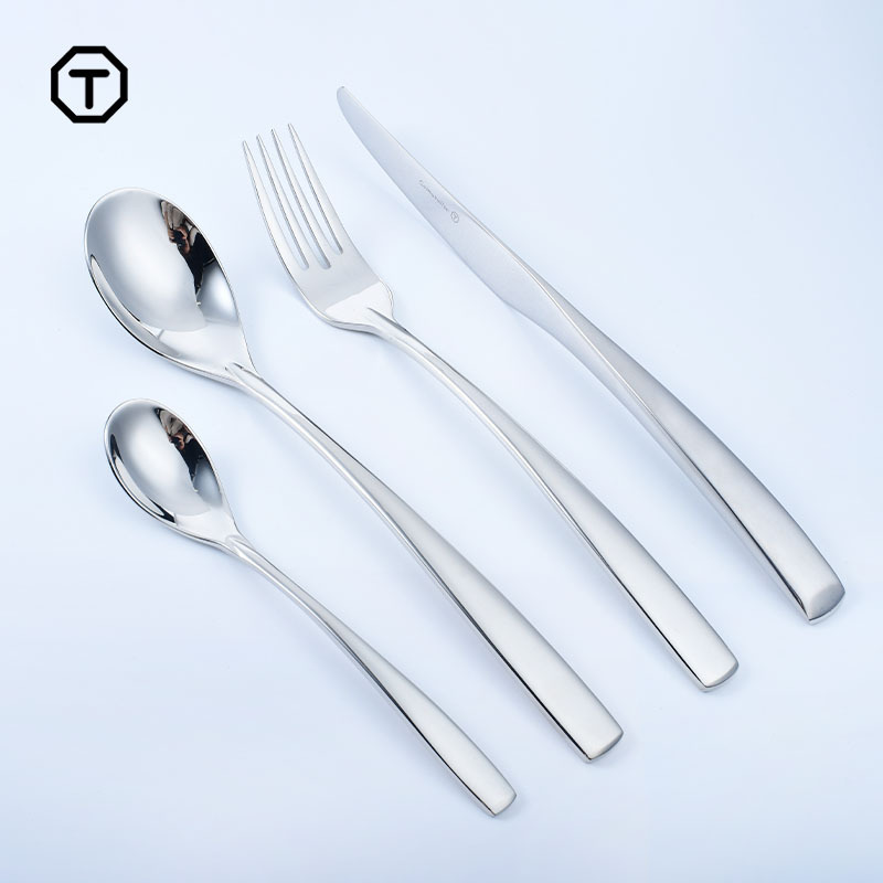Edelstahl Besteck Set 3-tlg Steakmesser Gabel Und Löffel_voghion.com