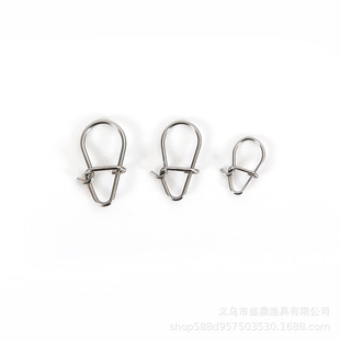 Luya stainless steel pin reinforced gourd type strong pin connector wholesale fishing gear small accessories bag