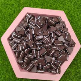 三角巧克力威化蛋糕仿真食玩DIY娃娃屋厨房食物树脂配饰