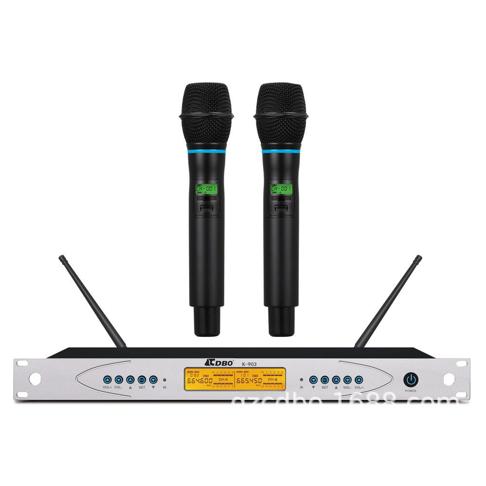 CDBO卡迪宝K-903舞台演出话筒无线麦克风 家用K歌KTVK 手持无线咪