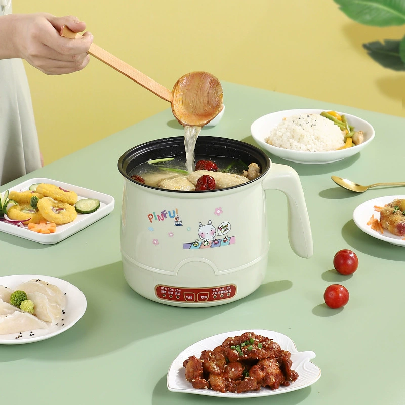 Многофункциональное умное студенческое общежитие Naughty Cat с антипригарным покрытием, бытовая электрическая Горячая кастрюля, мини-пароварка, одинарная двойная электрическая плита