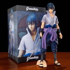 NARUTO -ナルト- 疾風伝 スタンド(ナイフを持つ) サスケ 高さ26cm フィギュアモデル人形卸売