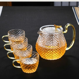 玻璃杯;冷水壶;茶具套装