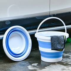 折りたたみバケツポータブル格納式プラスチック家庭用ポータブル厚みのある旅行屋外車洗車バケツ釣りバケツ