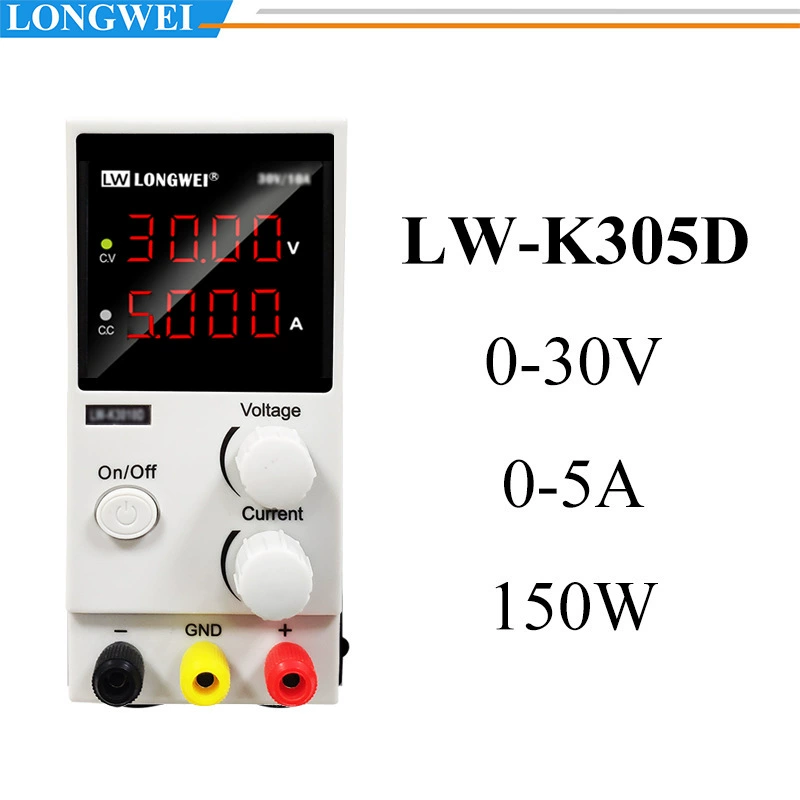 K305D постоянного тока постоянного тока постоянного напряжения питания 30V5ALED старение аккумулятор зарядный источник питания