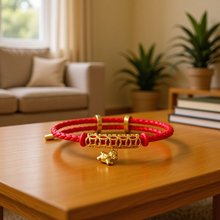 2026年马年本命马年黄金 18k金手链铜钱马新女年春节活动礼物红绳