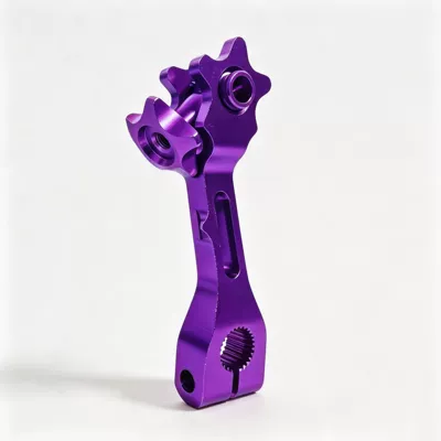 Aluminum Alloy Brake Lever, Five-Pointed Star – Motosiklet ləvazimatları və aksesuarları - purple