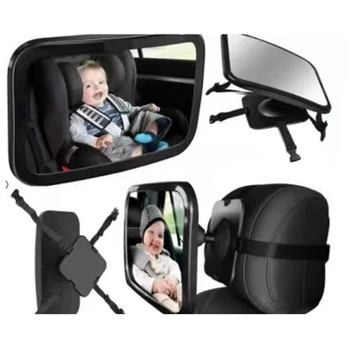 Baby Safety Seat Rearview Mirror In-Car Baby Viewing Mirror Kidsren's Car Rearview Mirror Rear View Auxiliary Mirror (Car mirror)