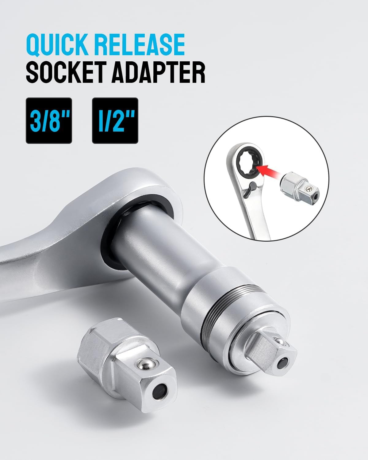 17-Piece Set of Through-Hole Ratchet Sockets, Toothed Through-Hole Sockets, 12-Point Perforated Sockets, Disassembly Tools, Multi-Functional Sockets