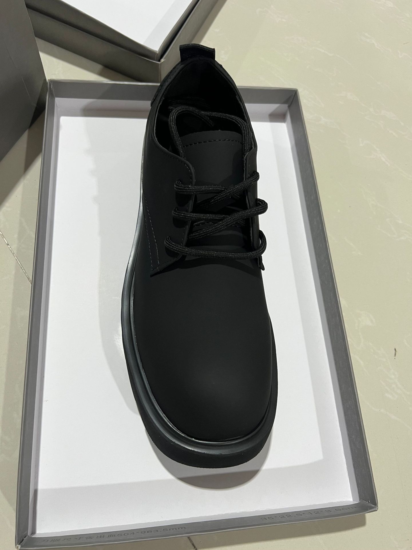 ShoeVault Derby Cow Suede Genuine Leather Toe Thick Low Top Big Yellow Boots Soft Bottom Non-Slip Fashion Men Shoes Trendy_voghion.com