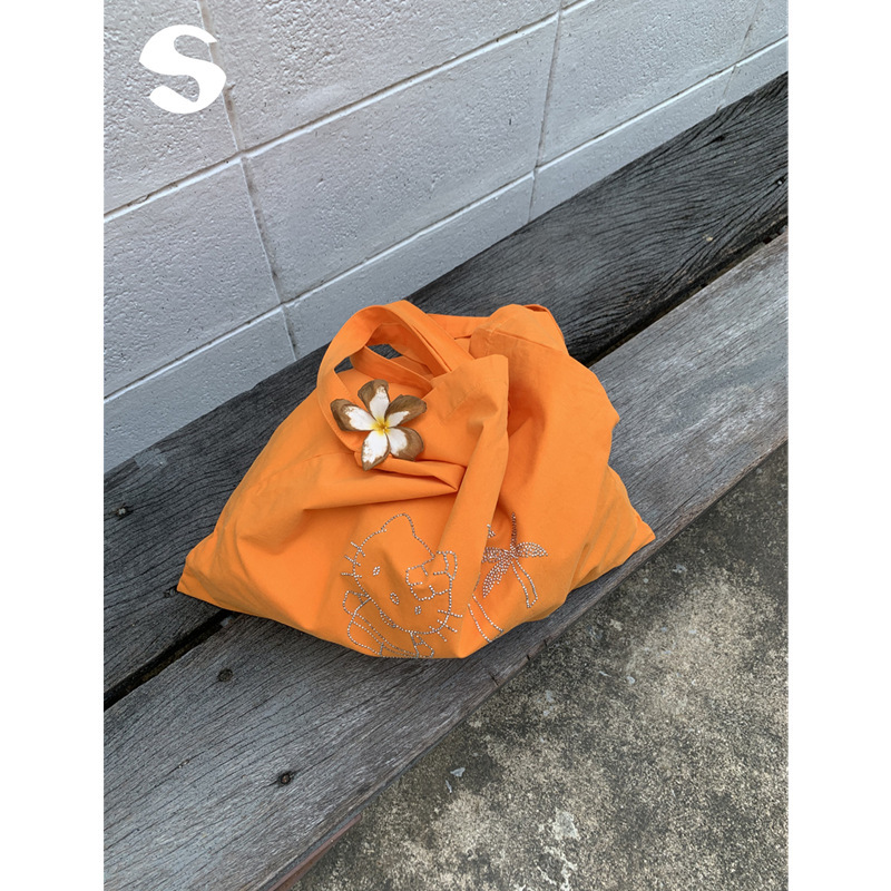 Sleep at 11 Versatile Simple Stylish Cute Kt Cat Hot Diamond Pattern Lazy Canvas Bag Shoulder Handbag Sleep at 11 Versatile Simple Stylish Cute Kt Cat Hot Diamond Pattern Lazy Canvas Bag Shoulder Handbag