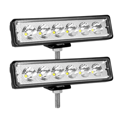 Cross-Border In-Stock 18W Automotive Work Light, Vehicle Inspection Light, Motorcycle Spotlight, Off-Road Vehicle Light, Modified Led Car Light (İşçi projektorları) - white-light-12v