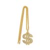 Retro accessory, chain hip-hop style, necklace suitable for men and women, pendant, European style