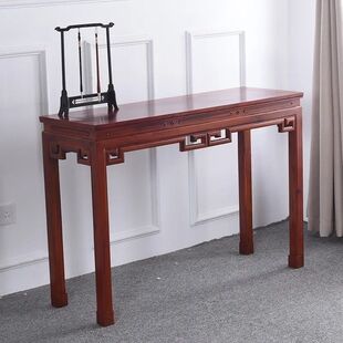 Desk Zambia Furniture Blood Sandalwood Painting Case Solid Wood Classical Calligraphy Desk Chinese Antique Calligraphy Painting Table