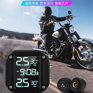 Motosiklet və elektrikli nəqliyyat vasitəsi üçün rəqəmsal saatlı TPMS