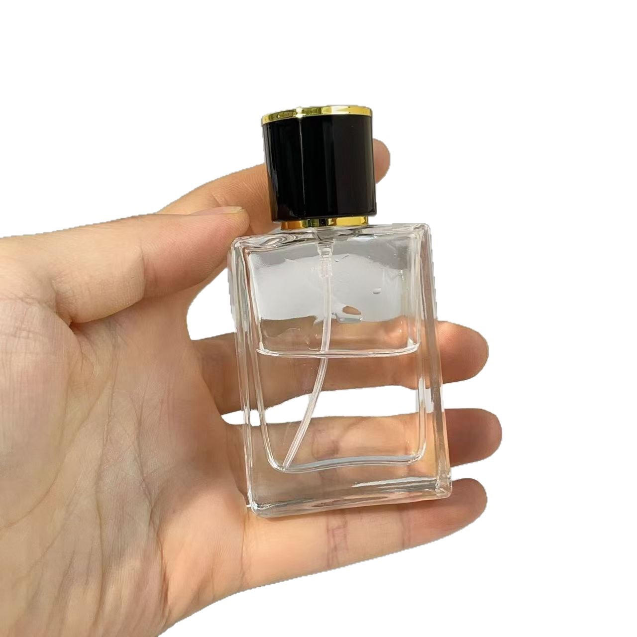 Frasco Atomizador de Perfume F092D 30 ml de Vidrio Rellenable para Muestras
