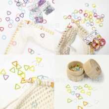 ��ɫ����ӛ̖��stitch marker�A�ΐ�����ӛ̖�� ë�¾�������DIY