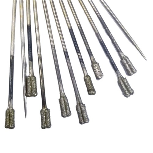 High-speed bench drill drilling needle, diamond drill bit, Buddha bead, jade, agate, round bead drilling needle