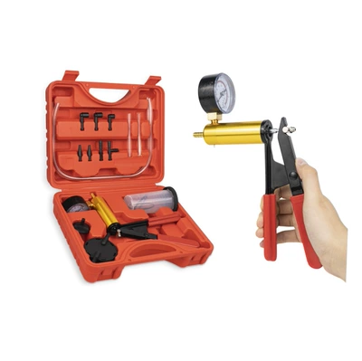 Mercedes Manual Vacuum Pump Small Brake Oil Replacement Machine Emptying Maintenance Dual-Purpose Copper Core Suction Gun (Əyləc vakuum nasosları) - manual-vacuum-pump