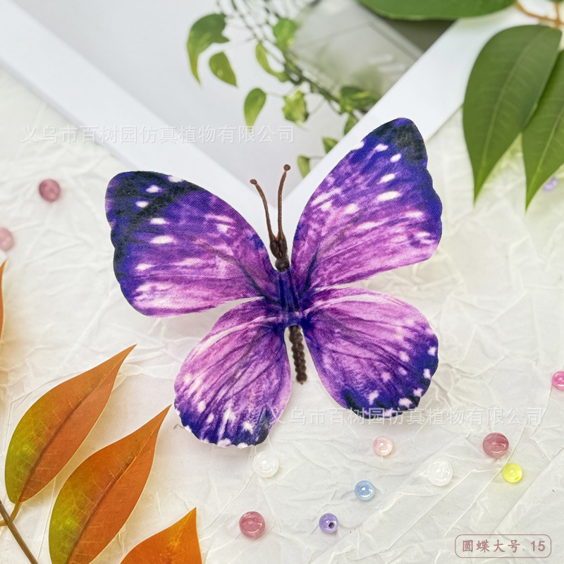仿真花仿真蝴蝶 3D打印立体蝴蝶DIY高跟鞋鞋花饰品装饰配件氛围感|undefined