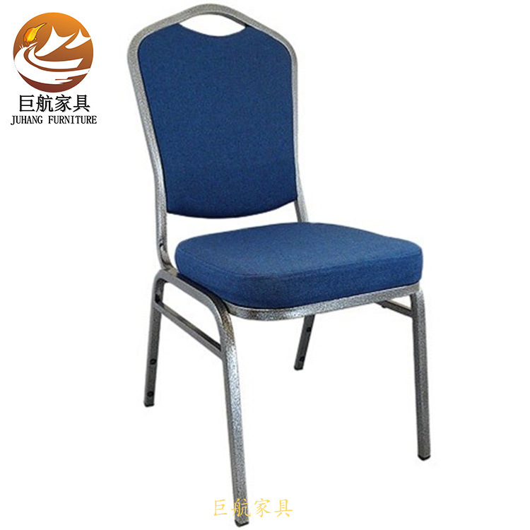 [JH-S60] factory wholesale cross-border export metal banquet chair stacking hotel dining chair training office chair