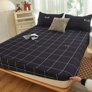 Aloe cotton bed hat single-piece Simmons protective cover dust cover mattress cover three-piece bedding wholesale