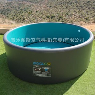 IPOOLGO工厂PVC拉丝圆形耐用户外家用加厚可折叠充气拉丝泳池-阿里巴巴