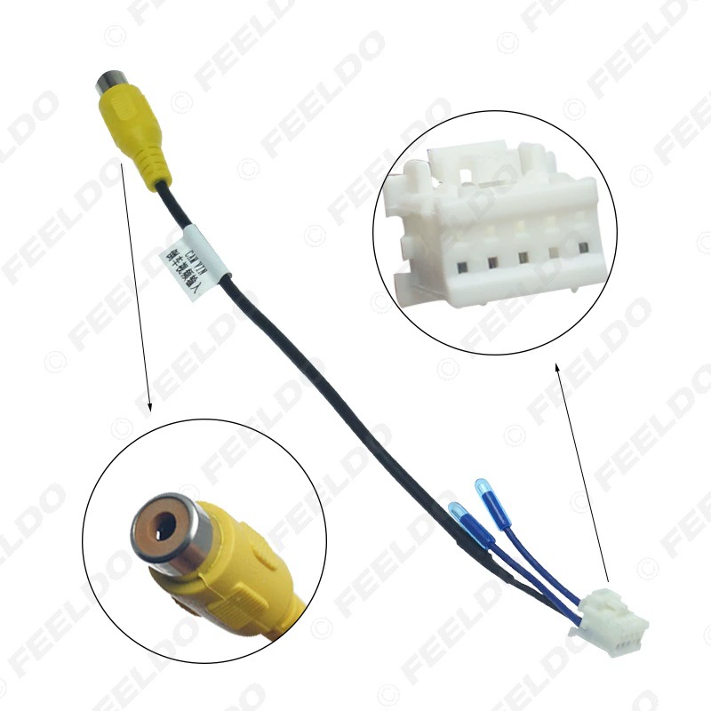 Применимо к Palm News 10p Android-навигация с реверсивной линией Кабель адаптера изображения камера заднего вида с большим экраном