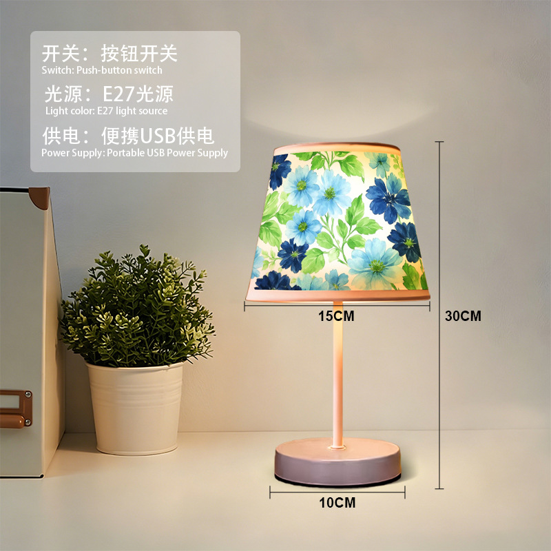 Flor de dopamina pequeña lámpara de escritorio decoración de luces de atmósfera luces de cabecera del dormitorio luces de noche para dormir image 20