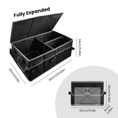 Car Trunk Foldable Storage Box | Car storage bag/box