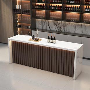 # Company Island Table Tea Bar Table Integrated Marble Leisure Area Kitchen Partition Household Multifunctional Simple