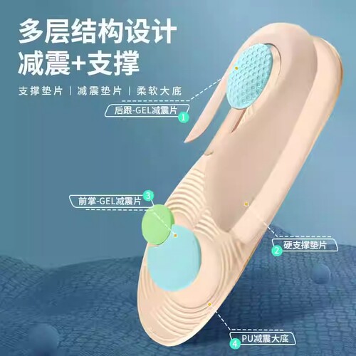 FootEase Orthotic Inserts for Flat Feet Correction, Overpronation and Supination Support, Arch Support Shoes for X-Leg and Flat Foot Correction