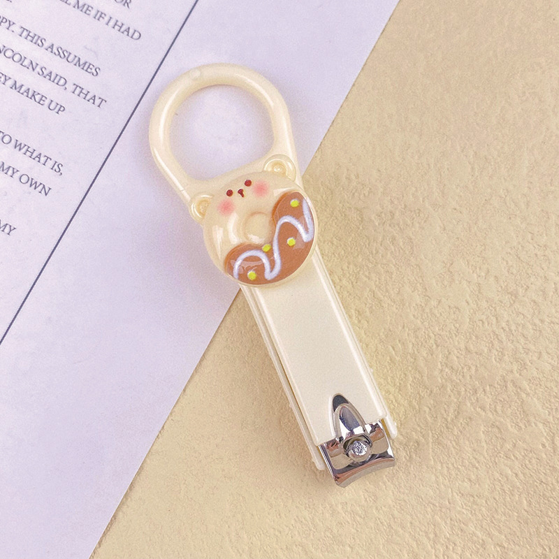 可爱指甲刀防飞溅卡通指甲钳女生美甲修甲工具套装学生便携指甲剪|undefined