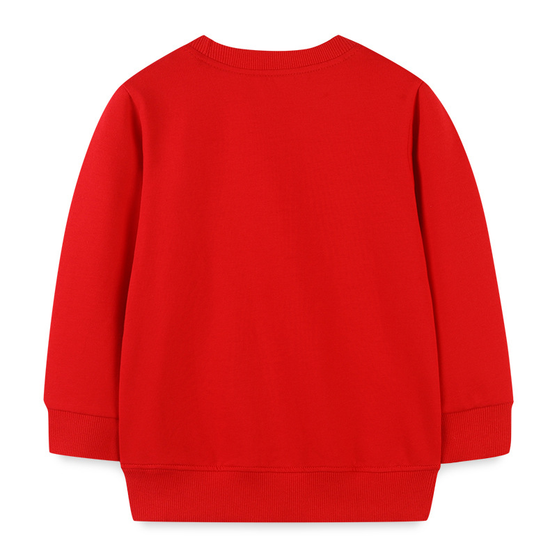 Sudadera nueva de otoño para niños, estilo europeo y americano, camiseta de manga larga con estampado de dibujos animados para niños, venta al por mayor