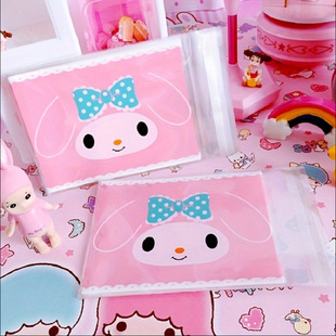 Baking packaging snowflake crisp candy fruit bag biscuit bag small pastry bag handmade soap self-adhesive bag 100 10*13 3