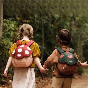 Working Factory Diving Material Kindergarten Book Children's Travel Backpack First Grade Backpack Girl Boy's Small Backpack