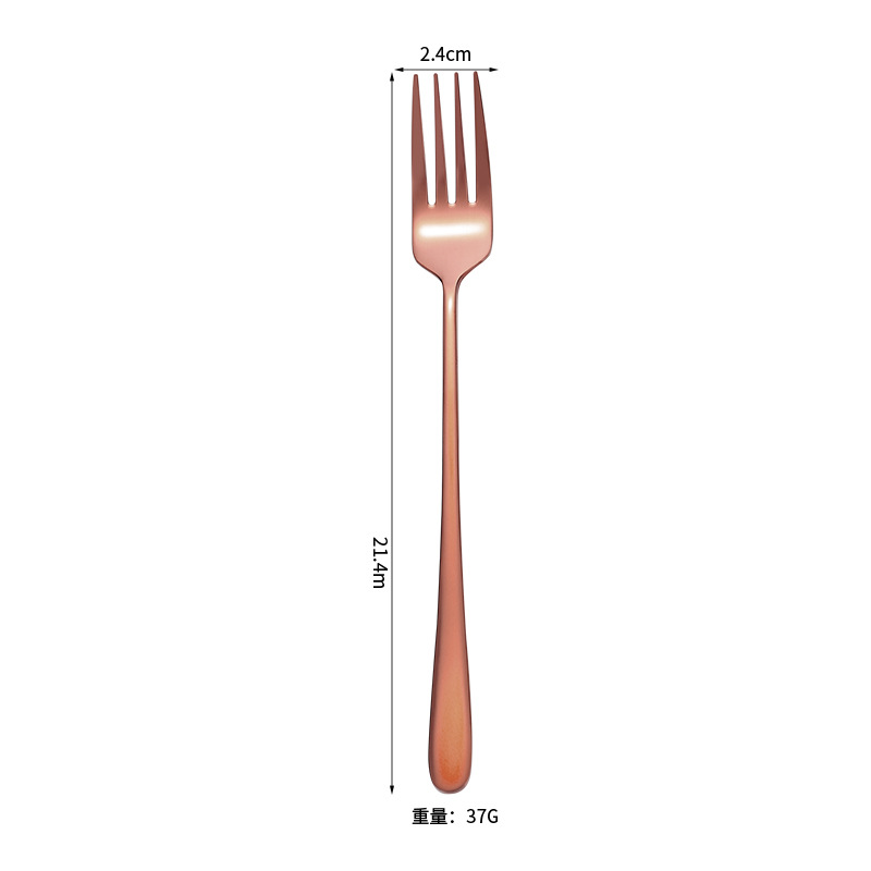 304 코리안 로즈 골드 포크